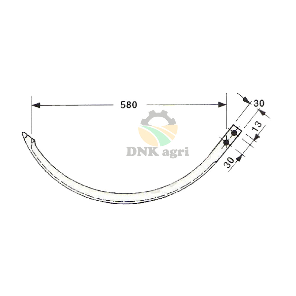 Needle for 1101.22.08.15 for Welger AP12 baler spare part