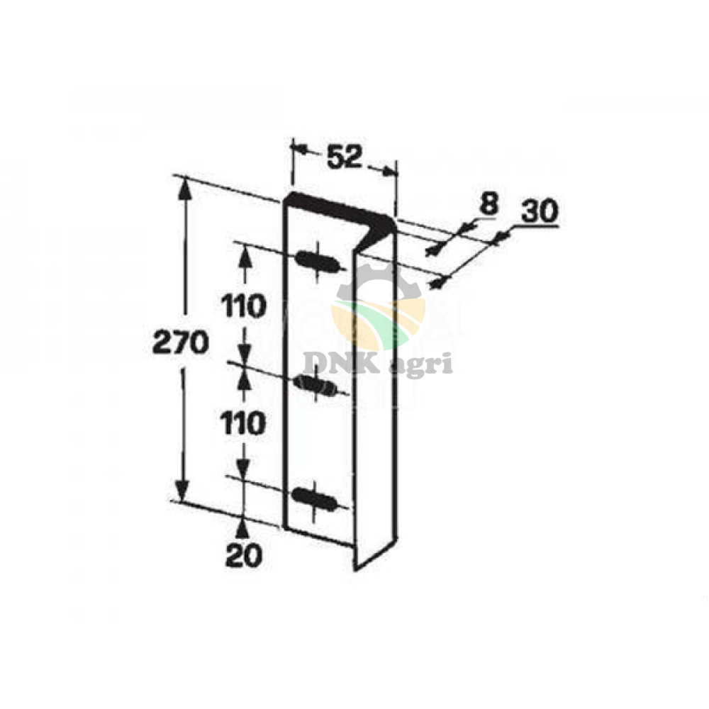 Ніж поршня 0982.25.02.00 для прес-підбирача Welger AP41