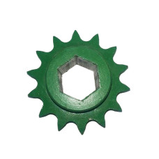 Sprocket DC17308 (hexagonal shaft) Z-14 for John Deere baler spare part