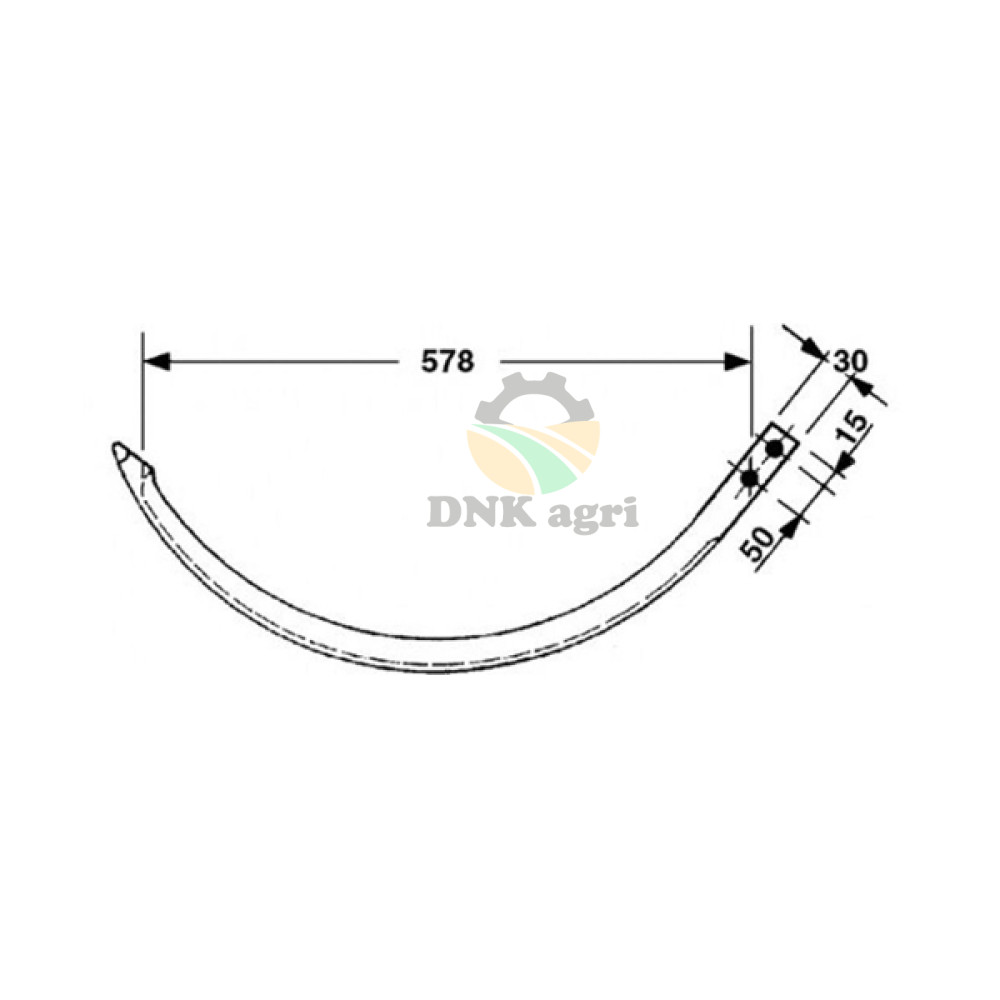 Голка 1121.22.04.01 для прес-підбирача Welger AP42-500