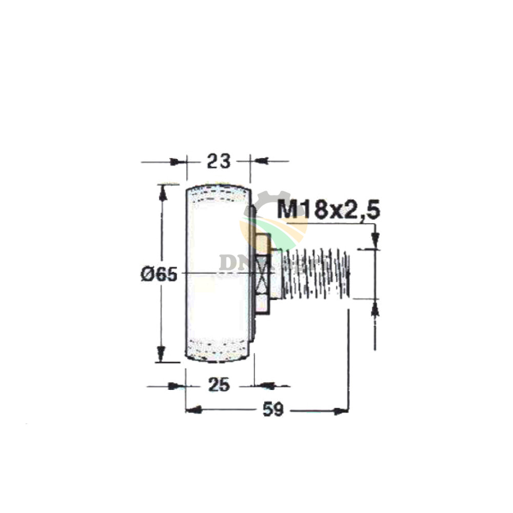 Ролик поршня 1121.16.05.01 для прес-підбирача Welger