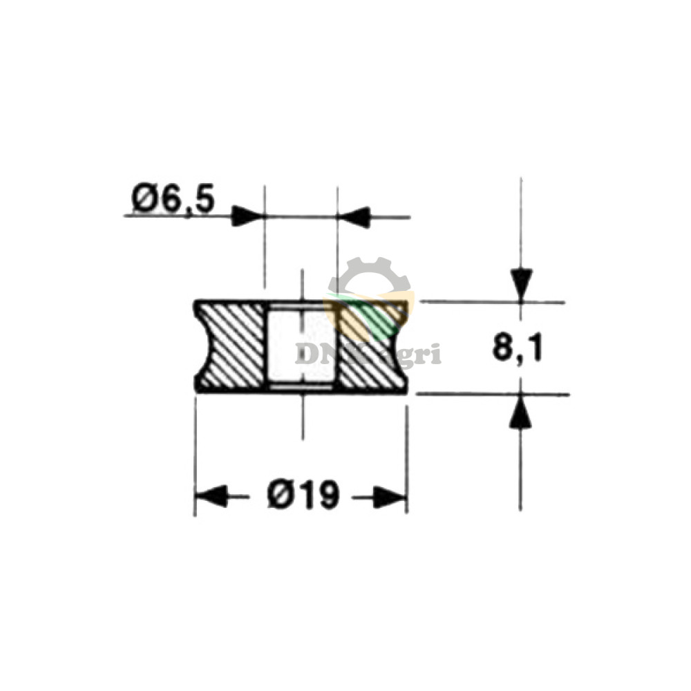Ролик голки BP13365 для прес-підбирача John Deere