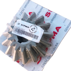 Шестерня конічна редуктора 2010-060-109.01 (шпонка) оригінал Z-15 Sipma Z224