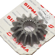 Шестерня конічна редуктора 2023-060-100.01 (шліци) оригінал Z-15 Sipma Z224